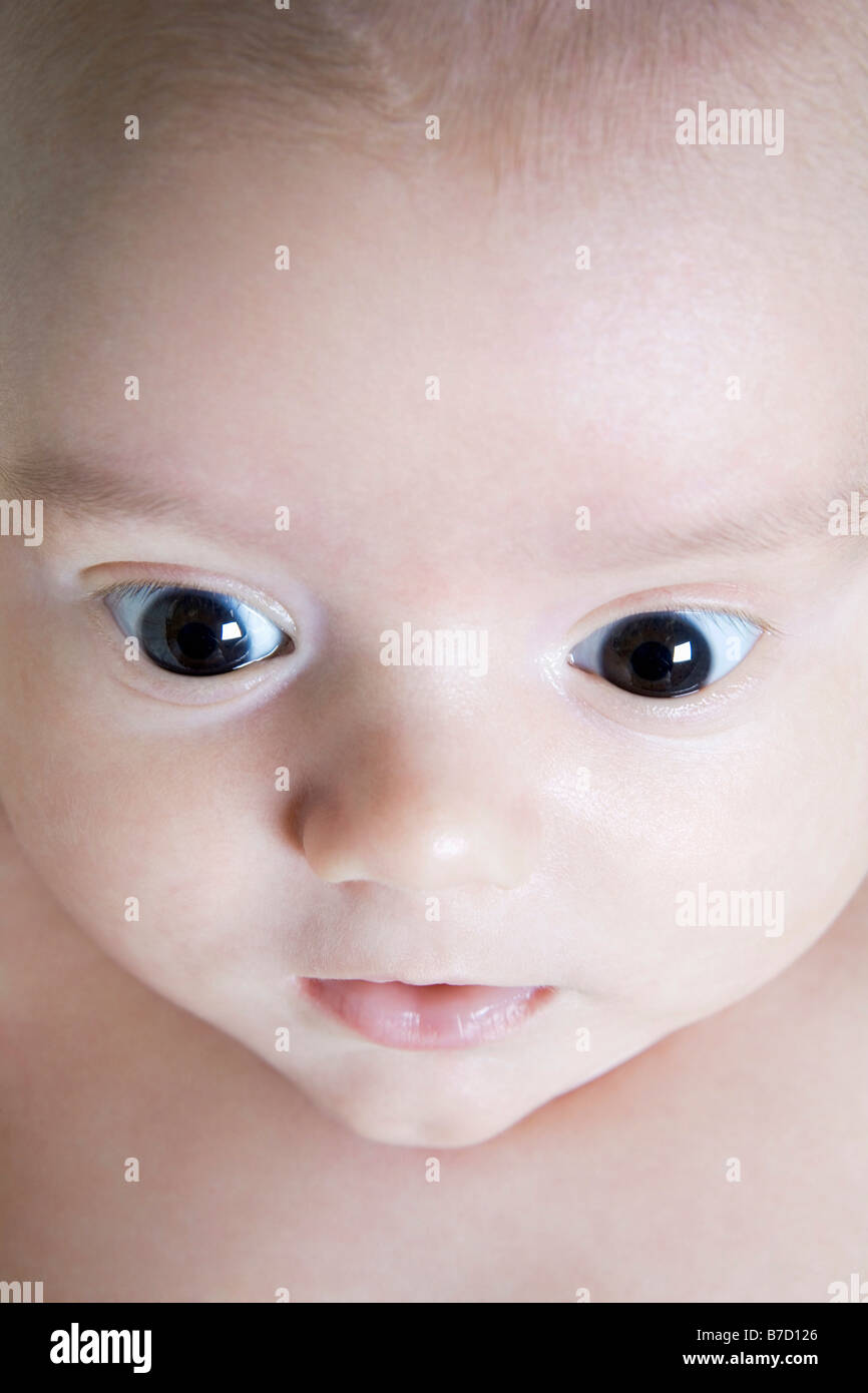 Porträt eines Babys Stockfoto