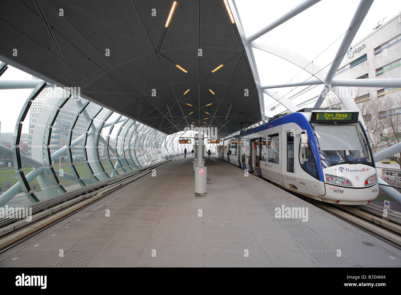 Randstad-Bahn, Straßenbahn, den Haag, Niederlande Stockfoto