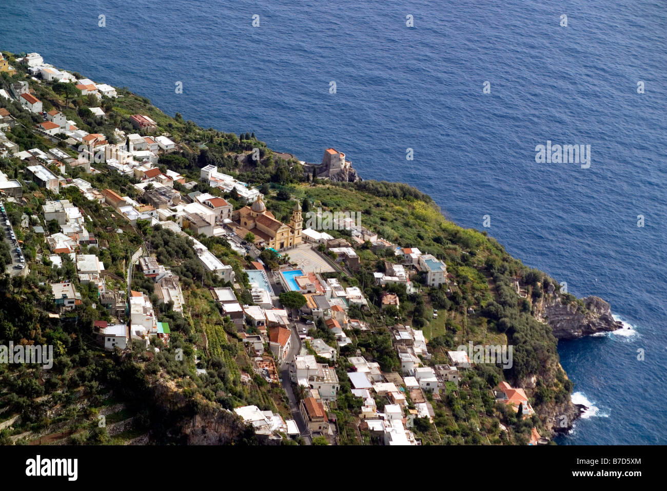 Verkürzung von Sentiero Degli Dei Weg, Praiano, Kampanien, Italien