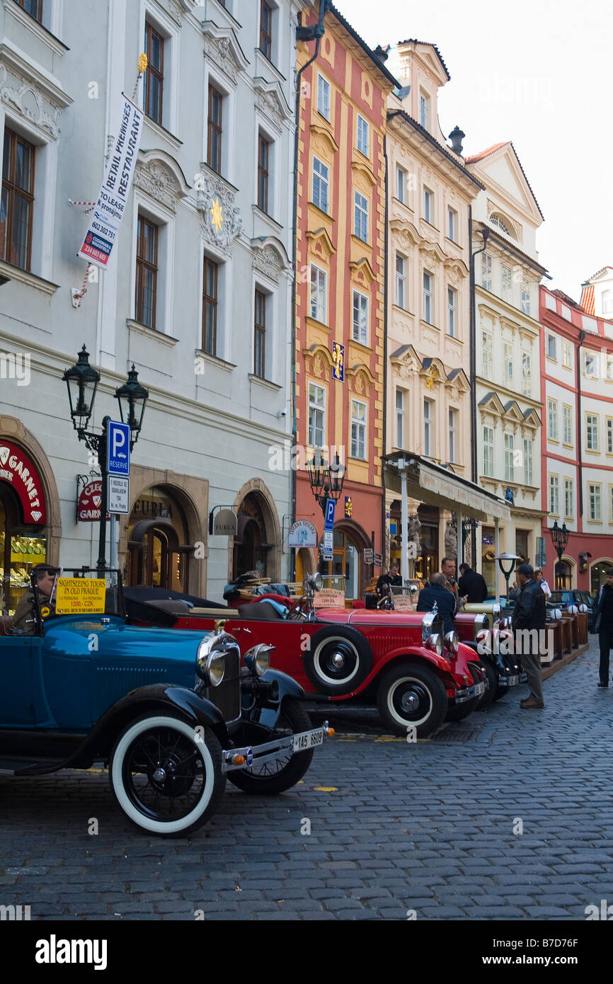 Altstadt, männliche Namesti, Praga, Prag, Tschechische Republik, Europa Stockfoto