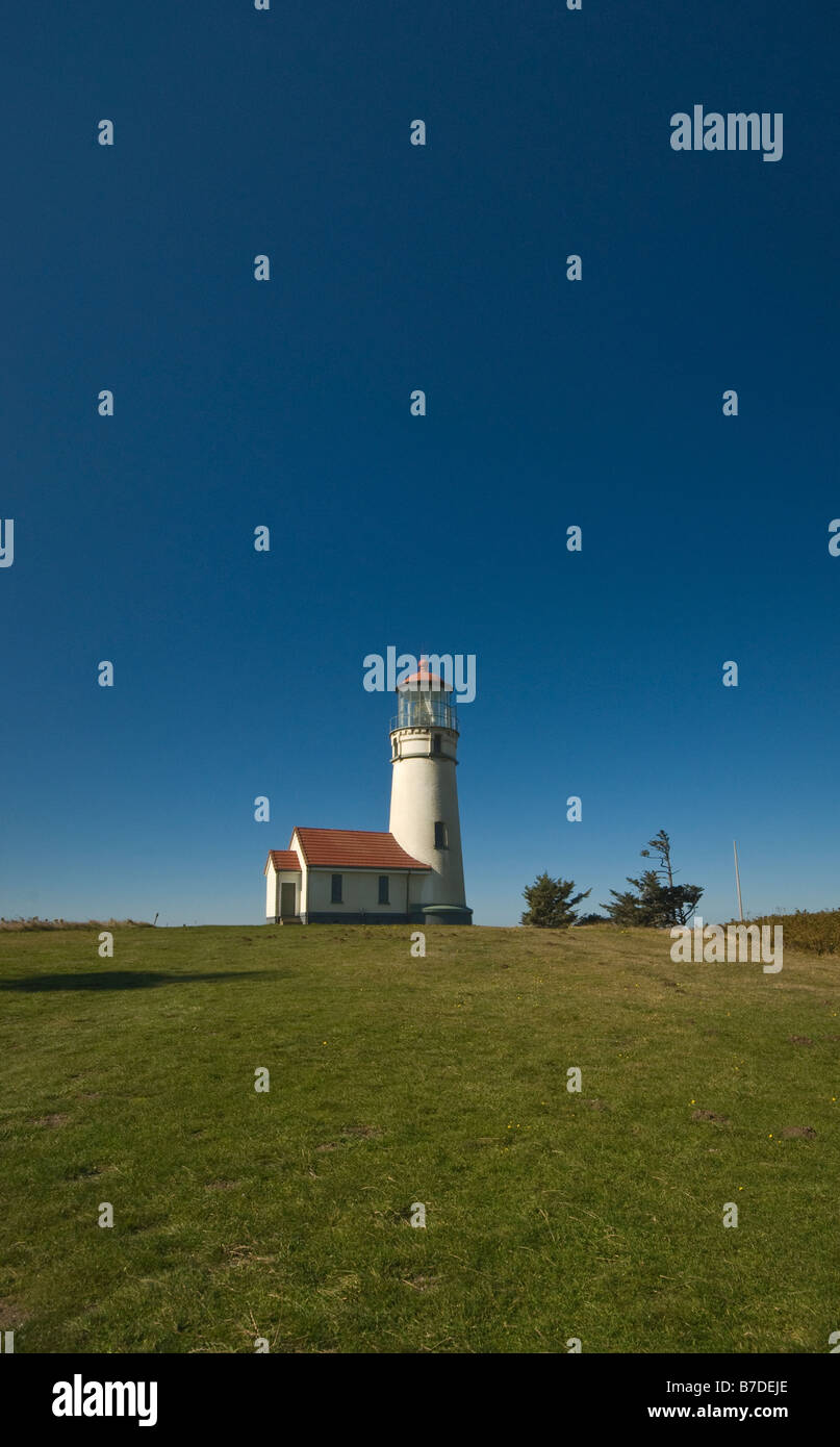 Cape Blanco Leuchtturm in der Nähe von Port Orford Oregon USA Stockfoto