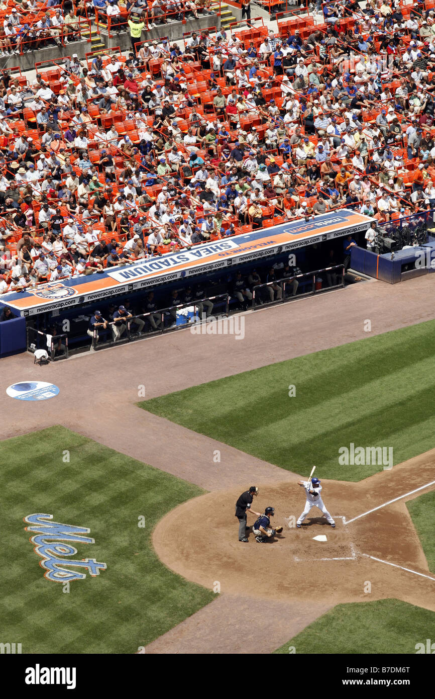 Die Mets, Shea Stadium, Queens, New York City, USA Stockfoto