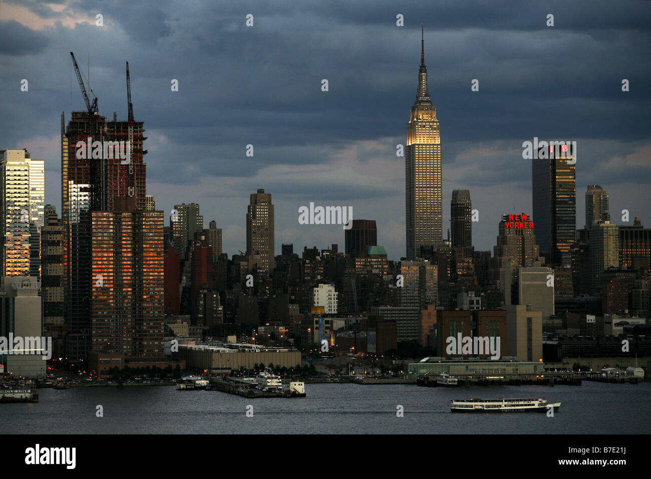 Midtown Manhattan & Empire State Building, New York City, USA Stockfoto