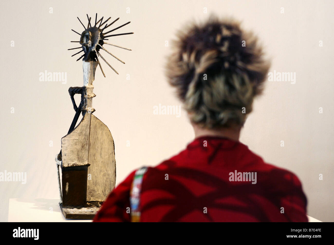 Pablo Picasso-Skulptur, Museum für moderne Kunst - MoMA, New York City, USA Stockfoto