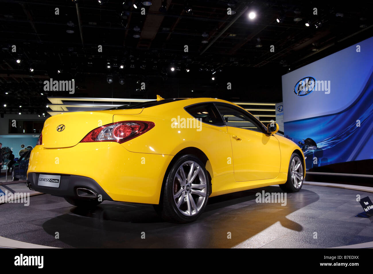 Hyundai Genesis Coupe Stockfotos Hyundai Genesis Coupe