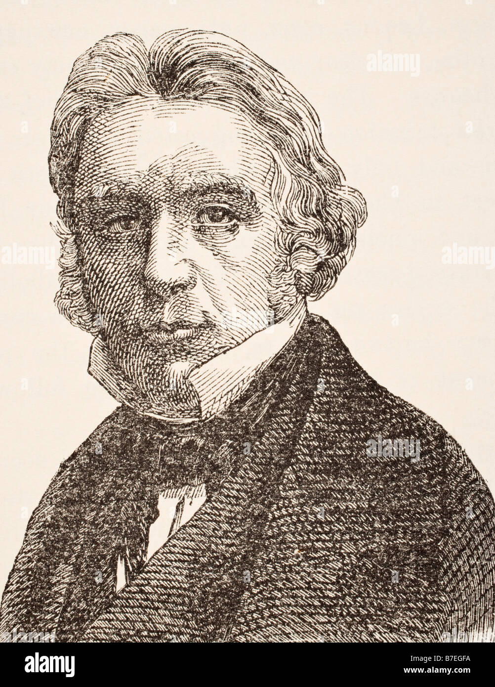 Thomas Babington Macaulay, 1. Baron Macaulay, 1800-1859. Britischer Historiker und Politiker. Stockfoto