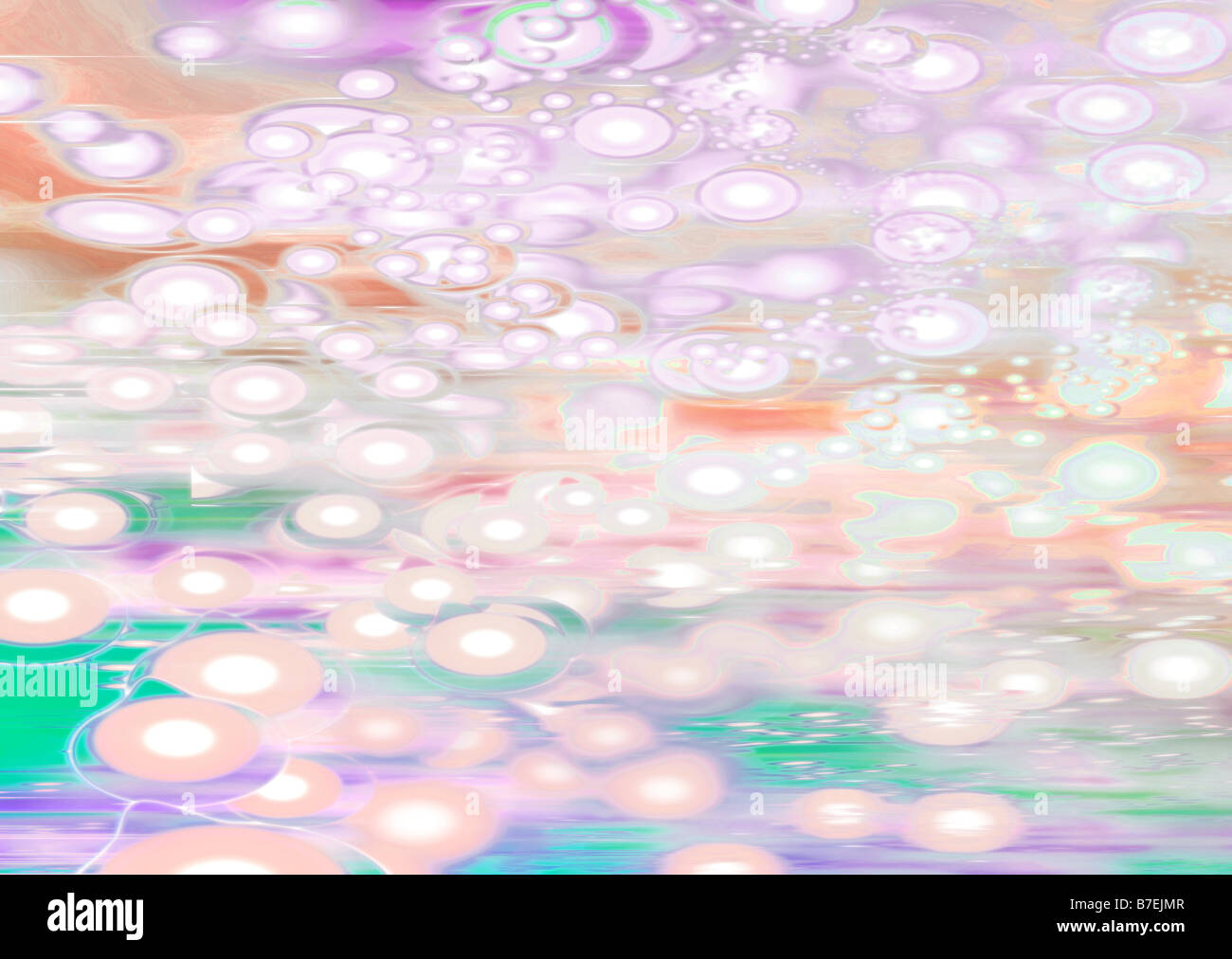 Abstrakt und Muster (Digital) Stockfoto