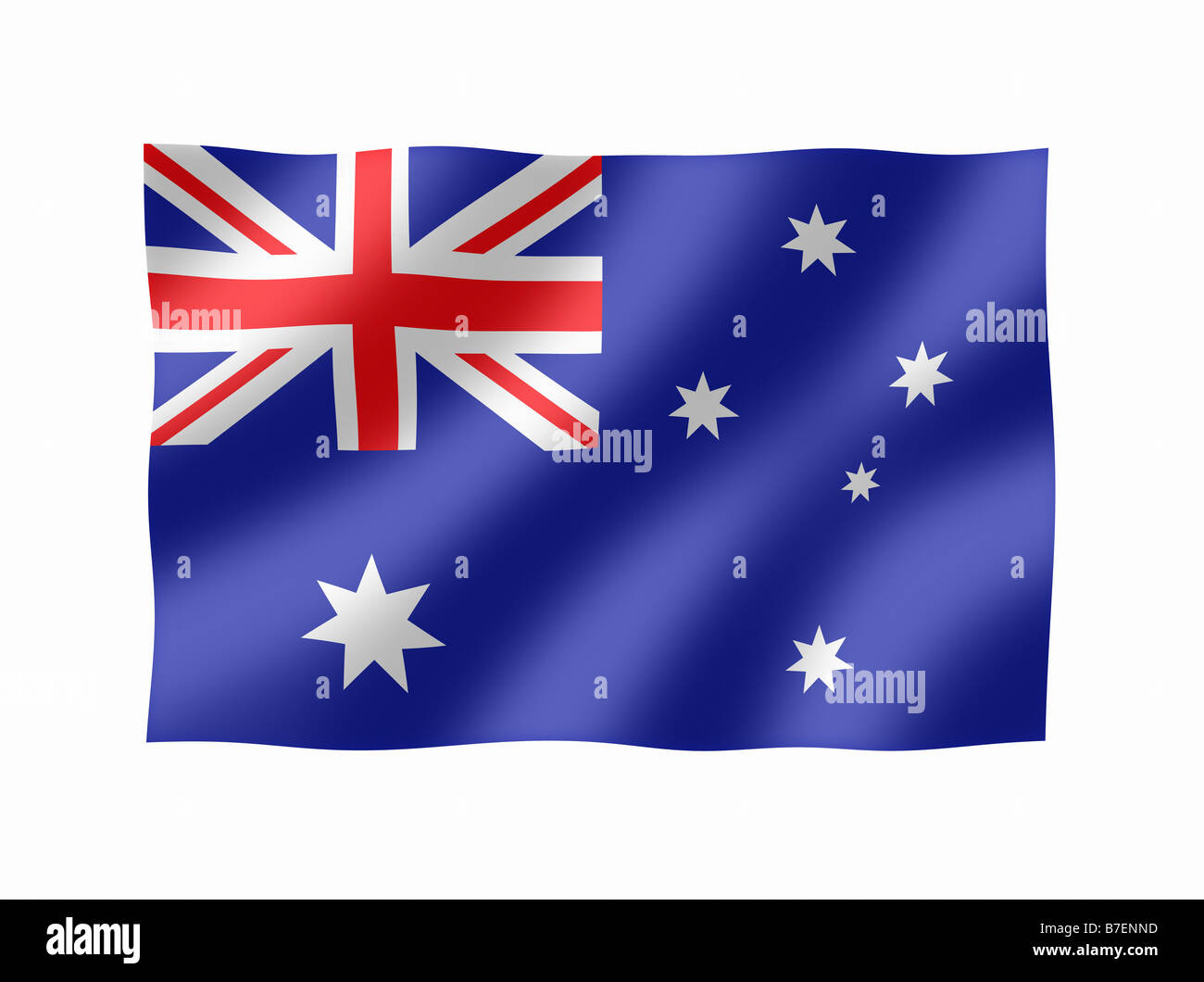 Australische Flagge Australien Stockfoto