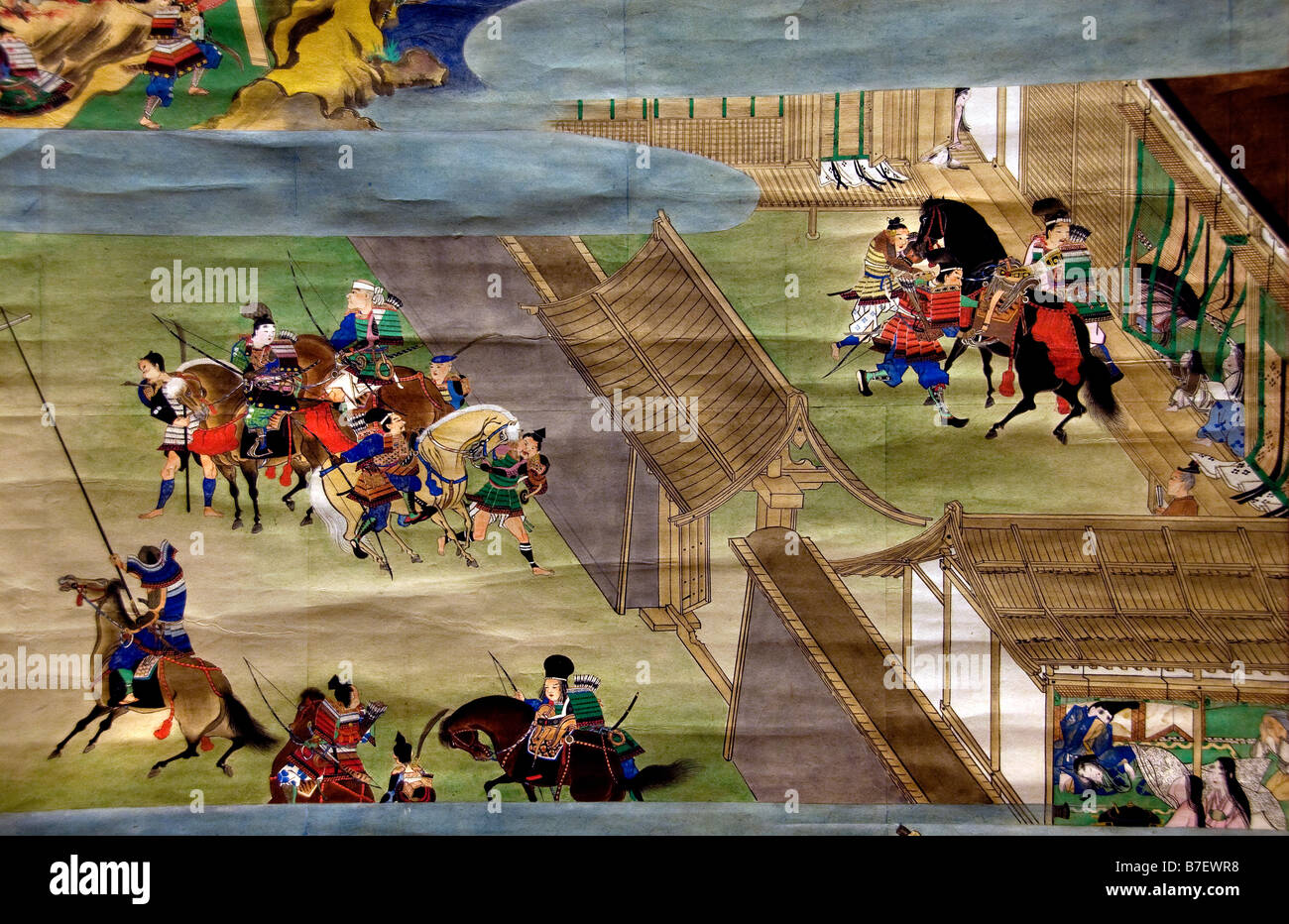 1748-Prozession der koreanischen Korea Botschafter in Japan Edo-Zeit Stockfoto
