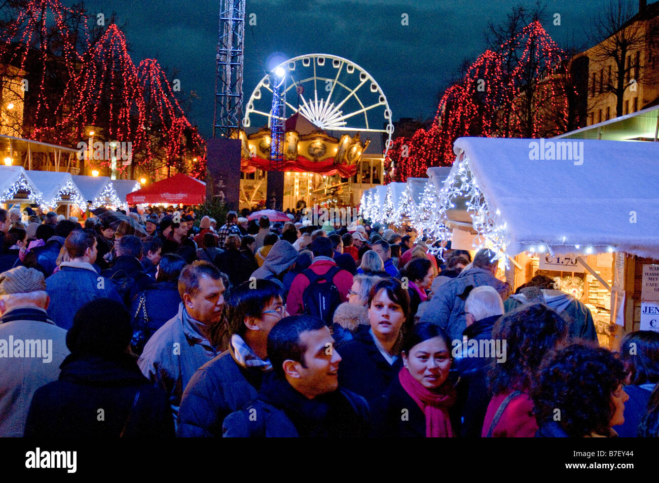 Brüssel und weihnachtsmarkt Fotos und Bildmaterial in hoher Auflösung
