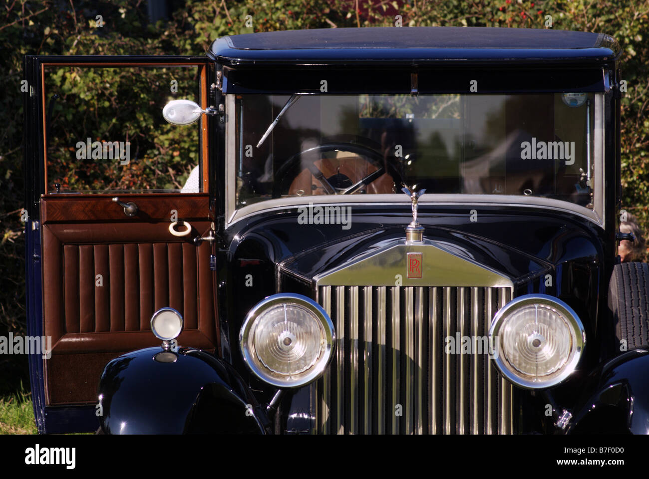 Rolls-Royce 1930er Jahren 20 / 25 Limousine Limousine alte klassische Biddenden Dorf spektakulären Tag Kent England uk Europa Stockfoto