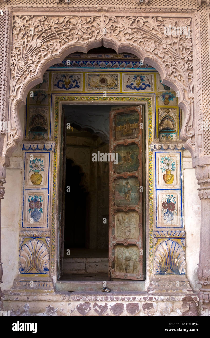 Meherangarh Fort. Jodhpur. Rajasthan. Indien. Stockfoto