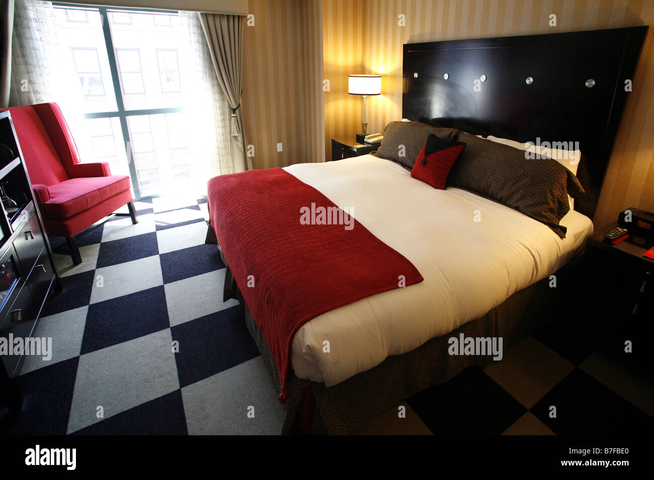 Onyx Hotel, Boston, Massachusetts, Vereinigte Staaten Stockfoto
