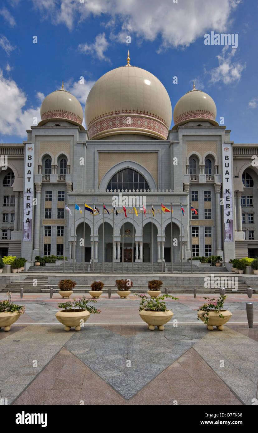 Palast von Gerechtigkeit Putrajaya, Malaysia Stockfoto