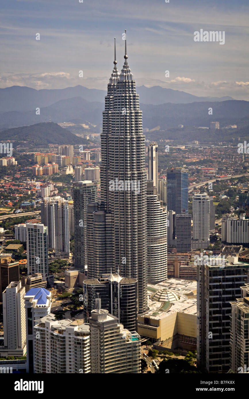 Petronas Twin Towers, Kuala Lumpur, Malaysia Stockfoto