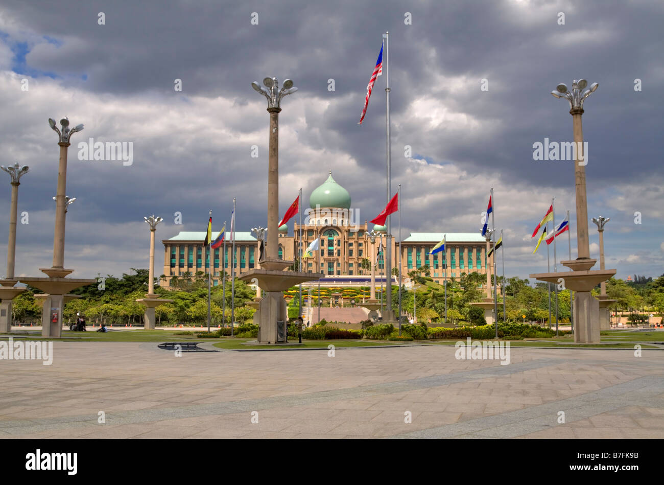 Büro des Premierministers, Putrajaya, Malaysia Stockfoto