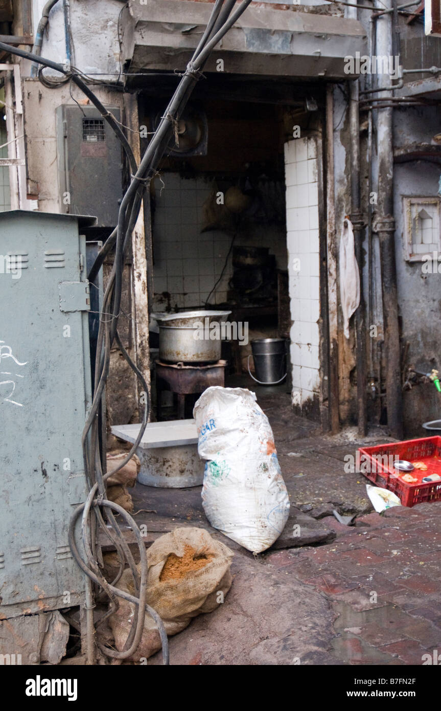 Straßenszene in Delhi. Indien. Stockfoto