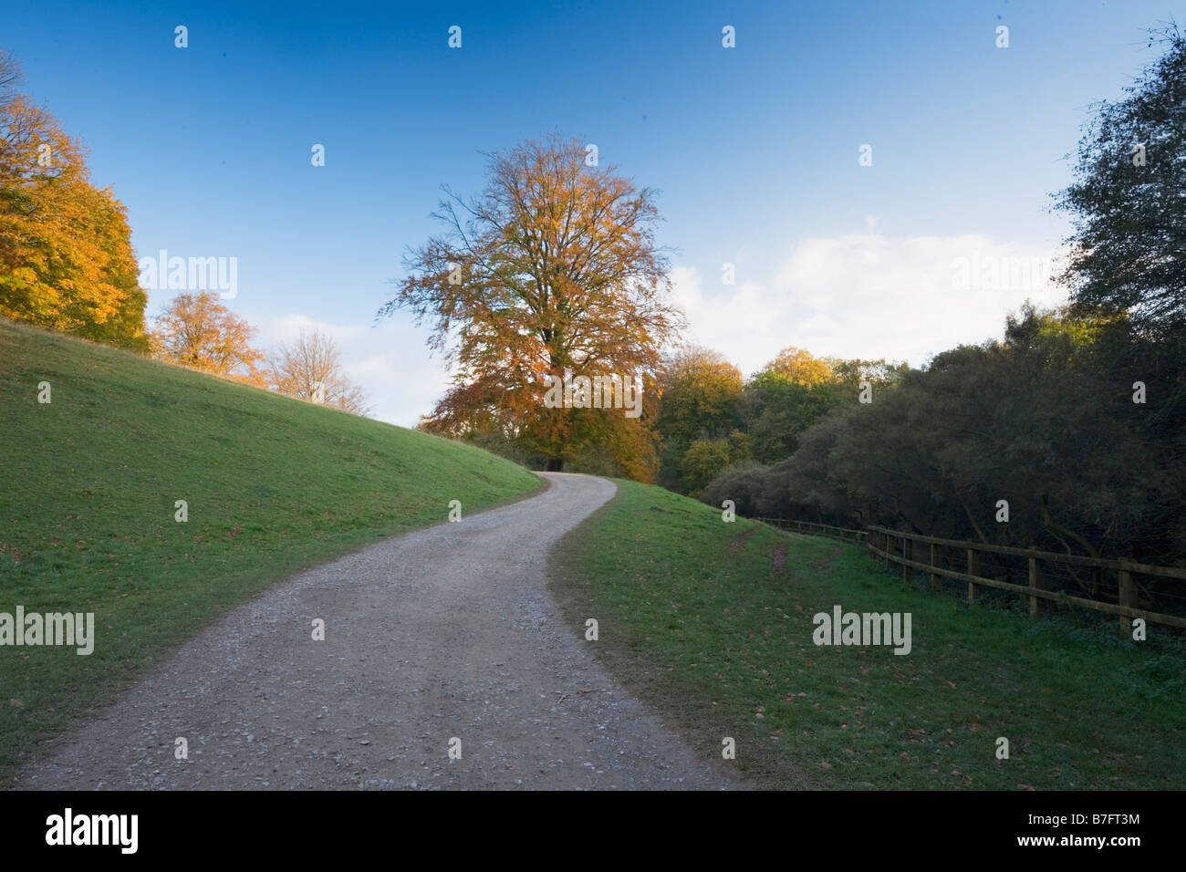 Wicklung-Pfad Stockfoto