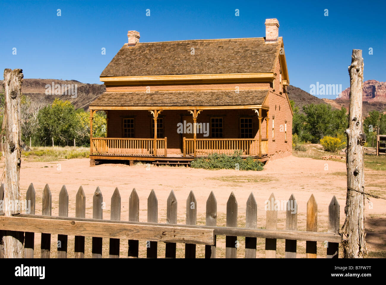 Ghost-Altstadt von Grafton Utah Stockfoto