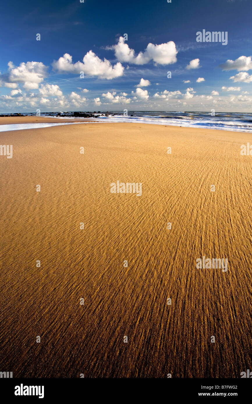 Sandstrand, Isle Of Wight Stockfoto