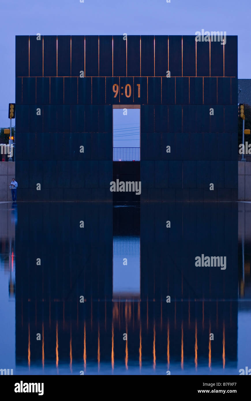 Oklahoma City National Memorial und Museum in Oklahoma City, Oklahoma, USA. Stockfoto