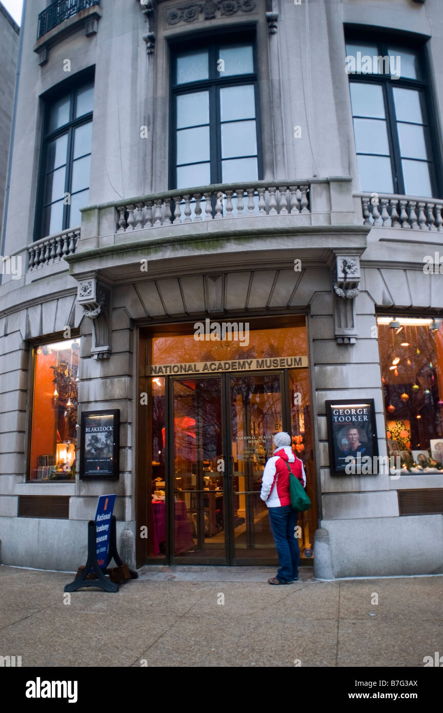 National Academy Museum of National Academy of Art an der Fifth Avenue in New York Stockfoto