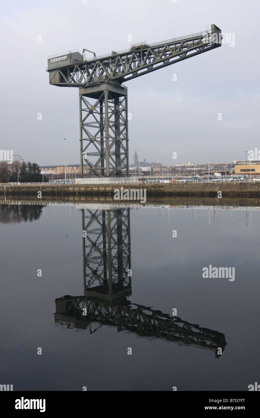 Finnieston Glasgow Schottland Dezember 2008 Stockfoto