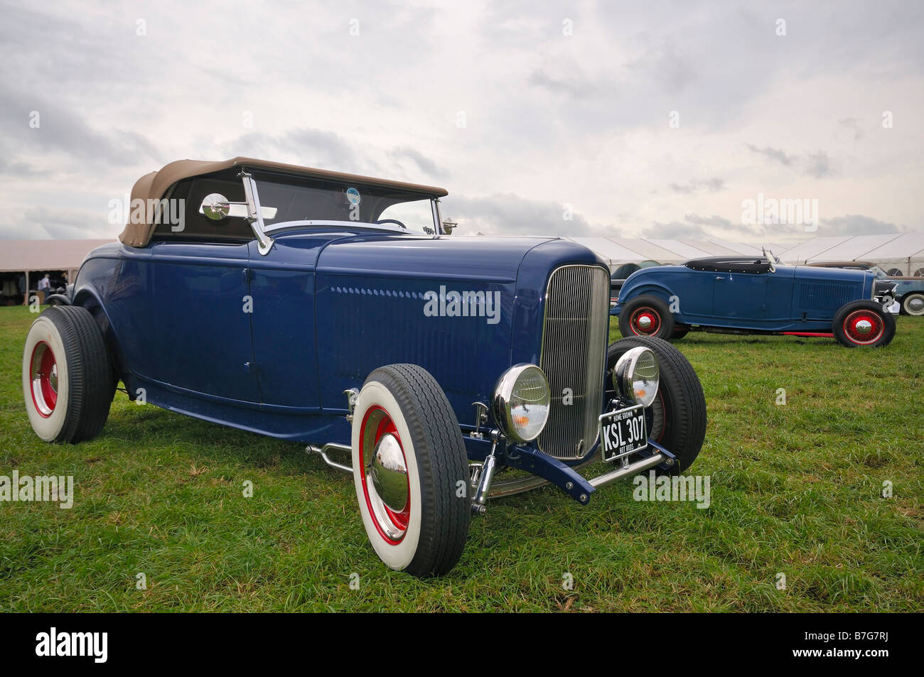 1932-Modell B Ford Hiboy hotrods Stockfoto