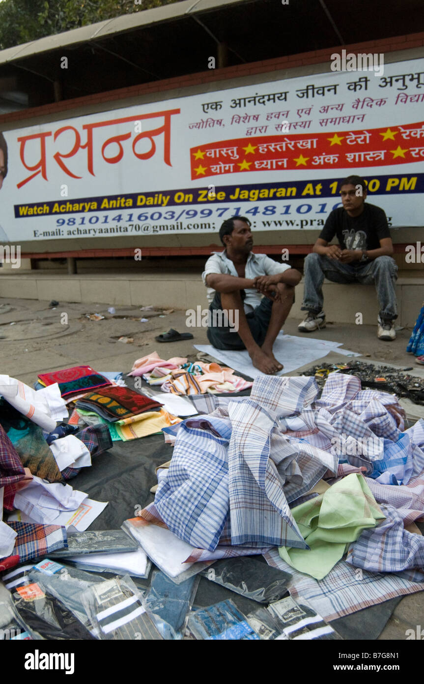 Straßenszene in Delhi. Indien. Stockfoto
