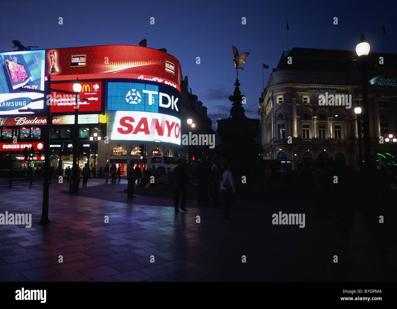 Piccadilly Circus Stockfoto