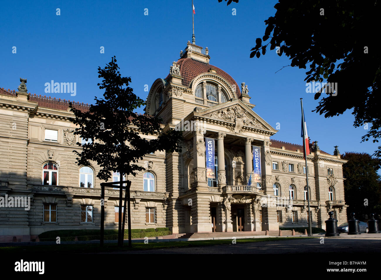 Palais du Rhin am Place De La Republique Stockfoto