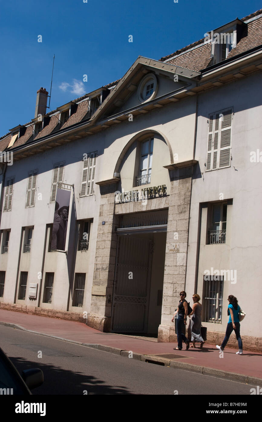Museum Nicéphore Niepce, der Gründer der Fotografie in Chalon Sur Soane Burgund Frankreich EU Stockfoto