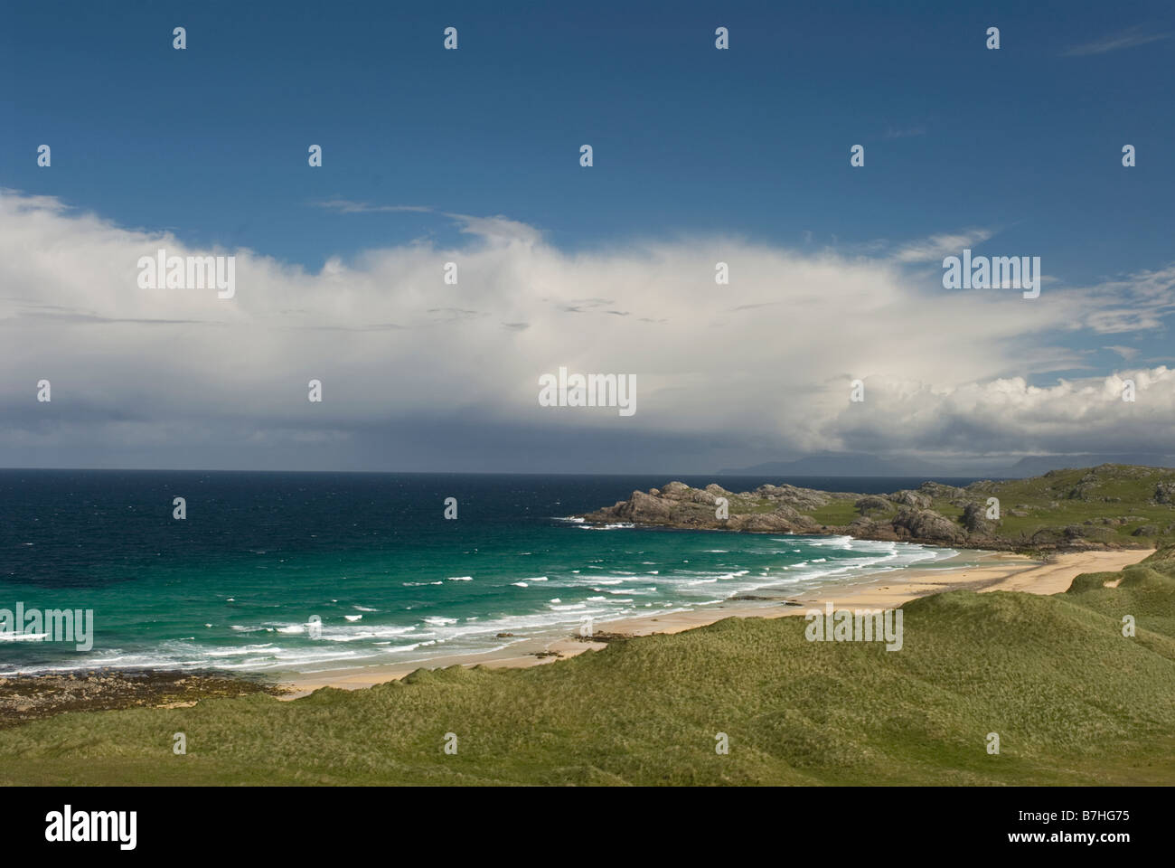 Gesundheitspolitischen Bay, Coll von Green Hill auf der Suche NE Stockfoto