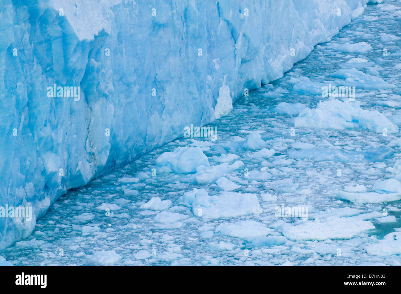 Landschaft der Perito Moreno Gletscher Parque Nacional Los Glaciares Patagonien Argentinien Stockfoto