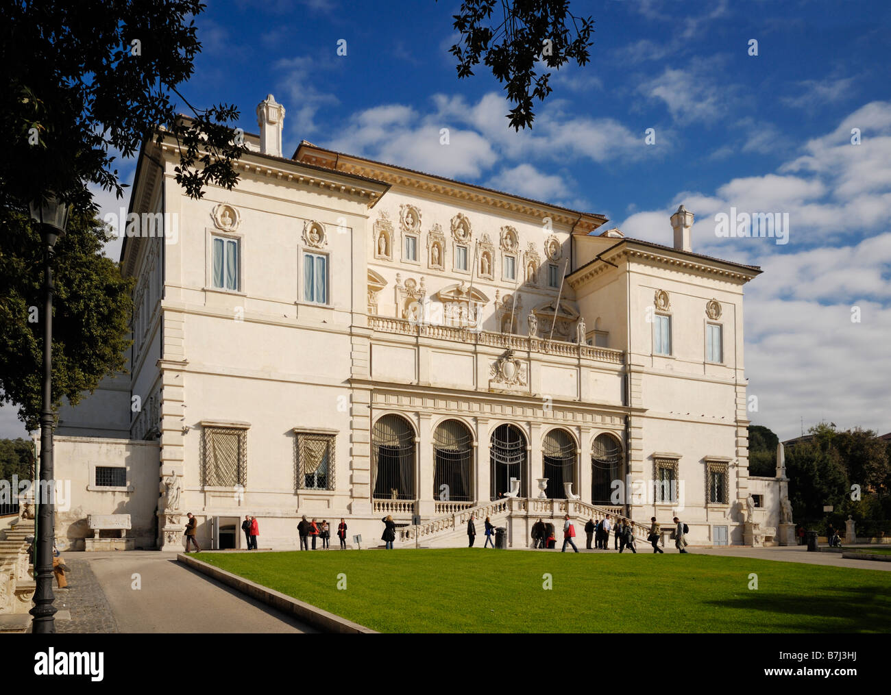 Villa Borghese Rom Italien Europa Stockfoto