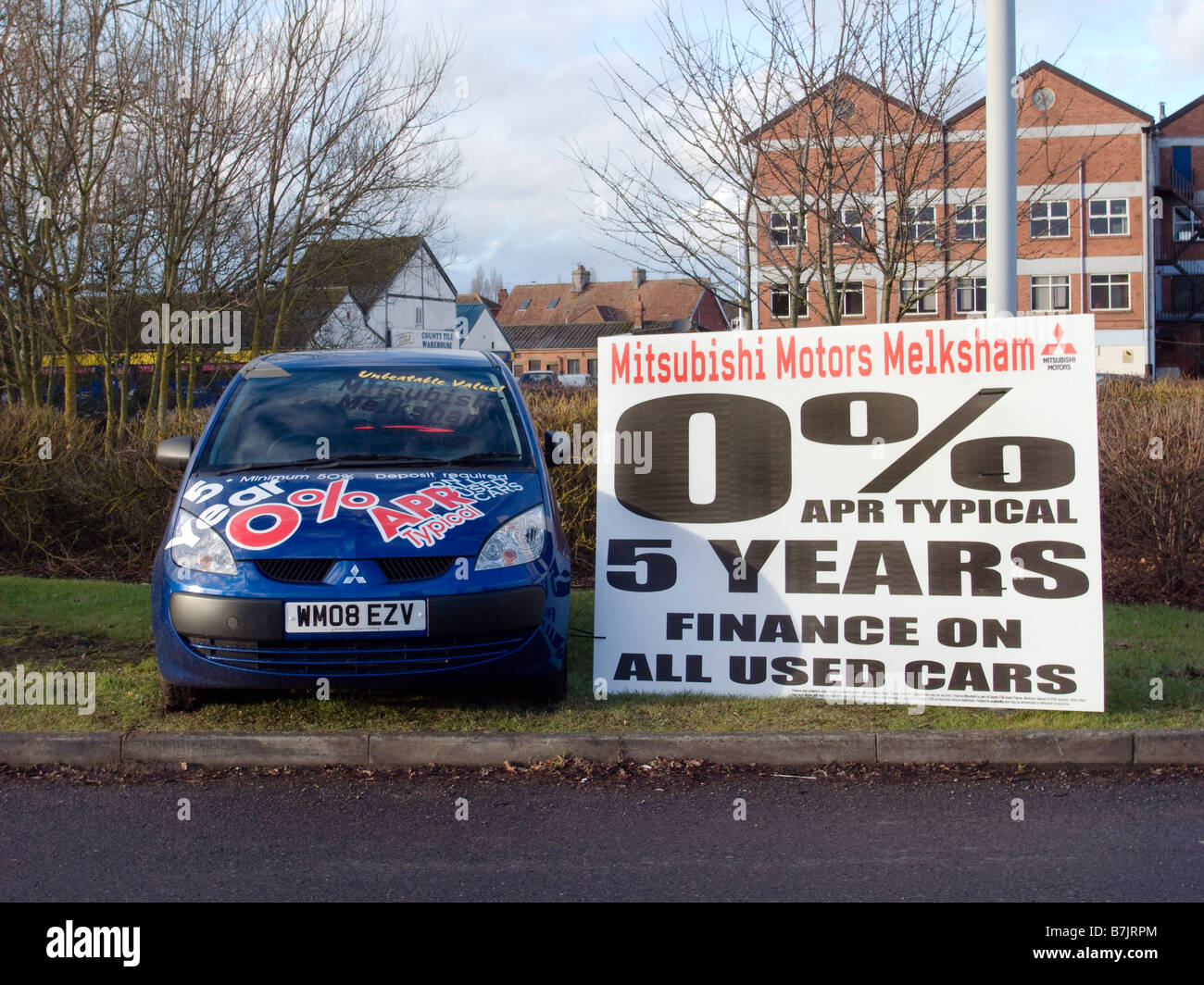 Günstigen Krediten Sale Aktion in Melksham UK EU Stockfoto
