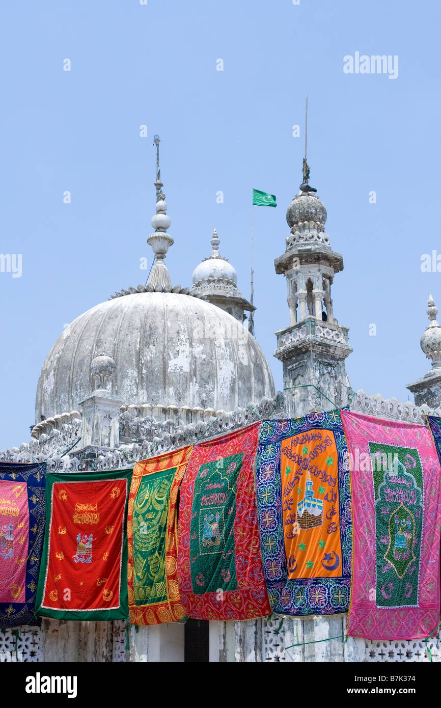 Haji Ali Dargah Moschee Dekoration Mumbai Indien Stockfoto