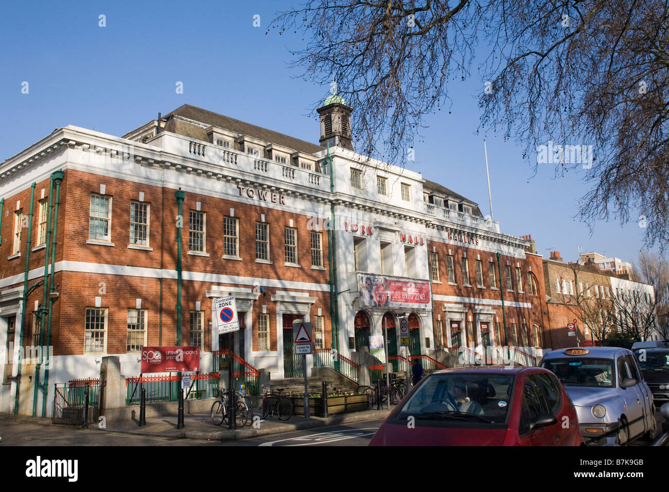 York Hall Bethnal Green East London Tower Hamlets GB UK Stockfoto