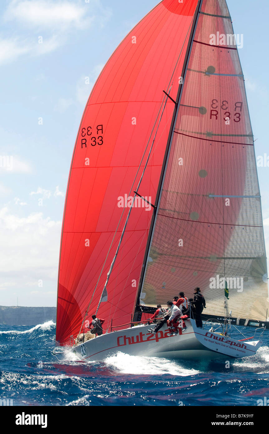 Yacht-Rennen Sydney Australien Stockfoto
