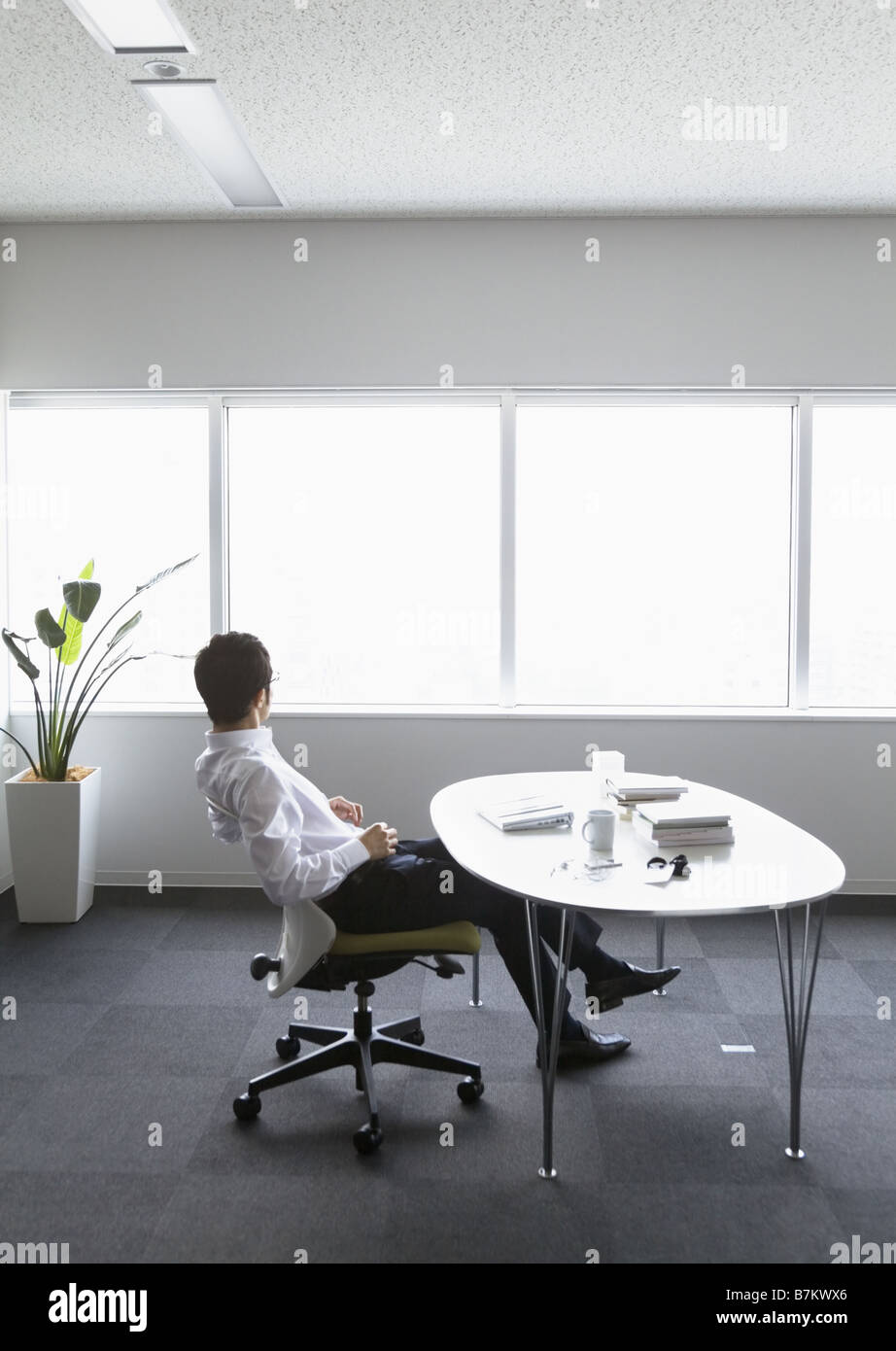 Büro-Szene Stockfoto