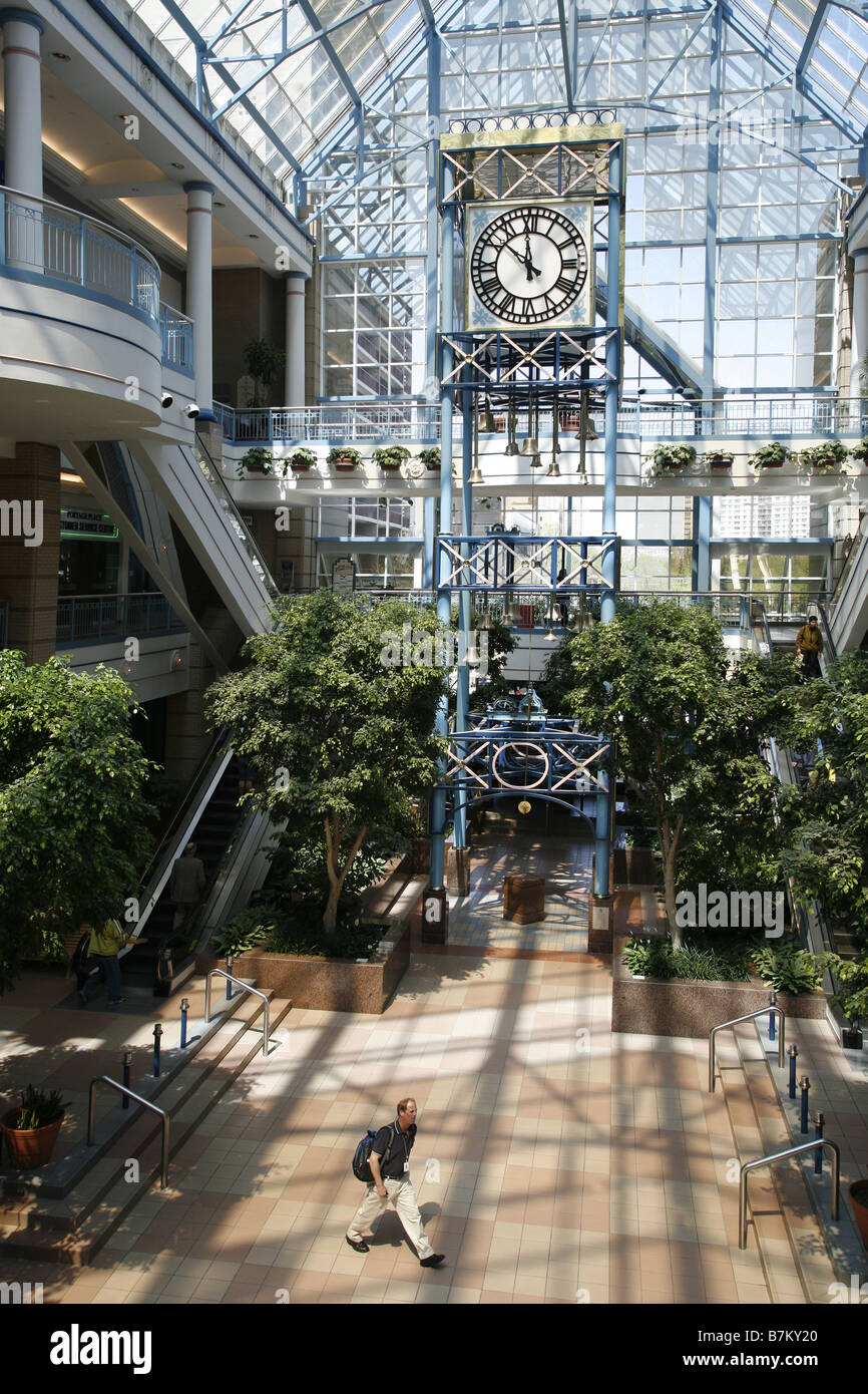 Portage Place Shopping Centre, Winnipeg, Manitoba, Kanada Stockfoto