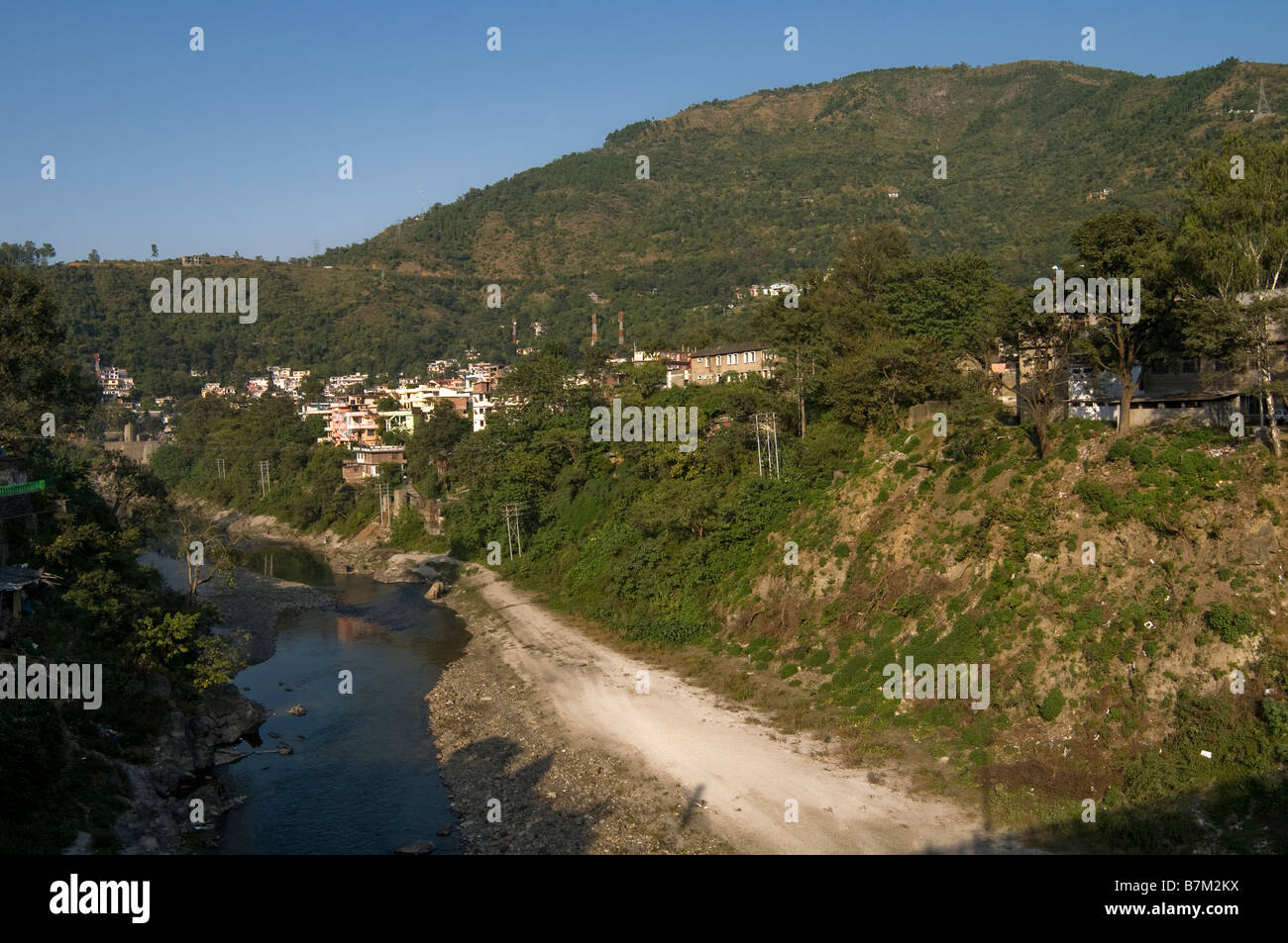Mandi. Himachal Pradesh. Indien. Stockfoto