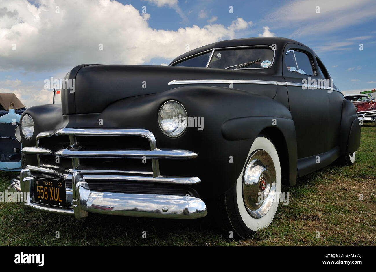 Custom Car 1946 Cadillac Stockfoto