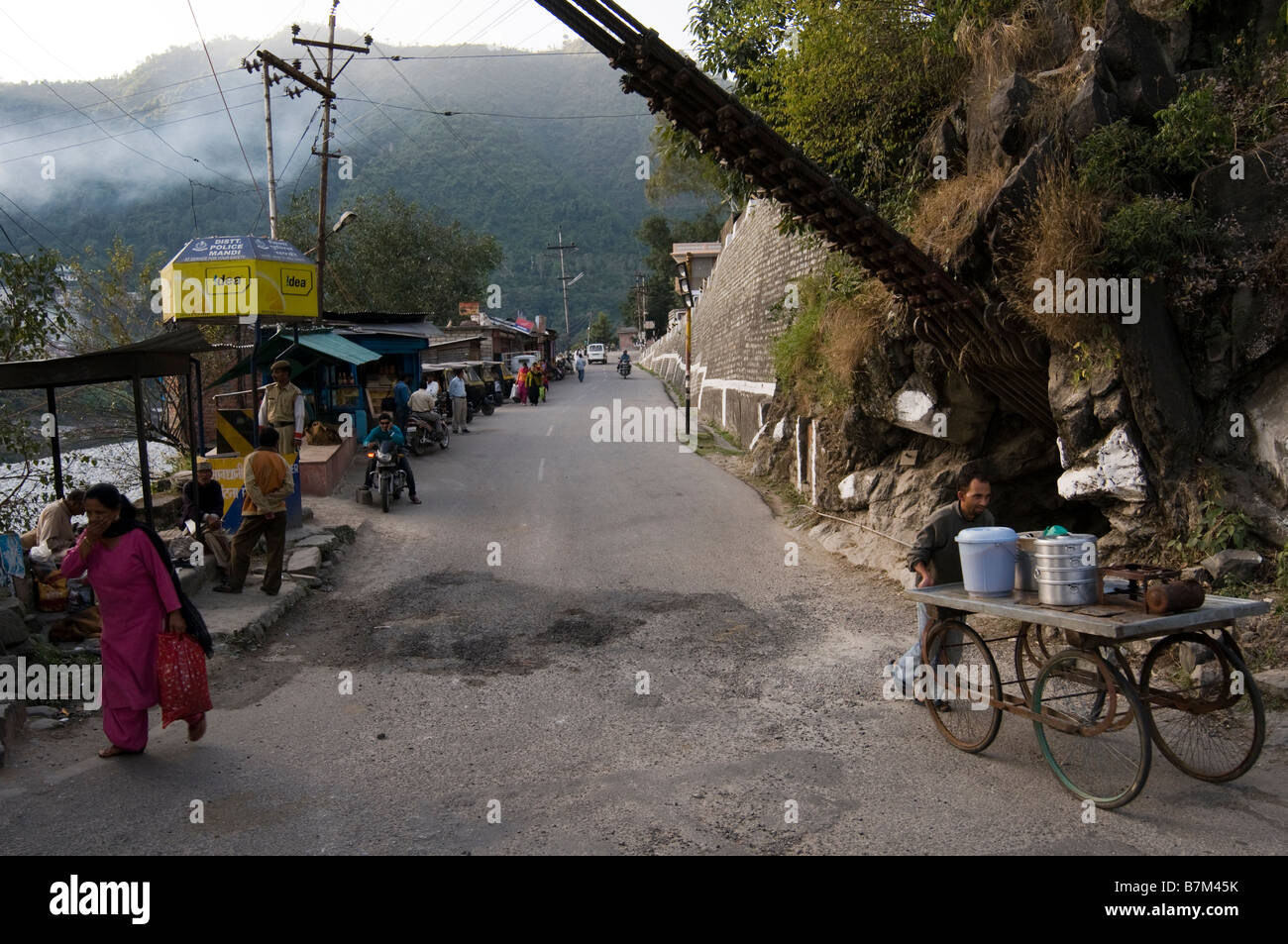 Mandi. Himachal Pradesh. Indien. Stockfoto