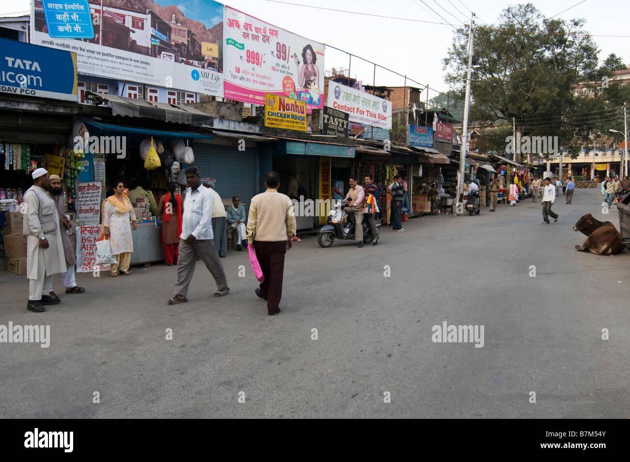 Mandi. Himachal Pradesh. Indien. Stockfoto