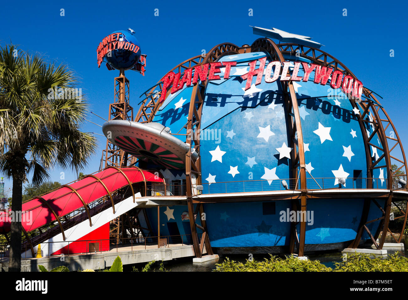 Planet Hollywood-Restaurant, Downtown Disney, Lake Buena Vista, Orlando, Zentral-Florida, USA Stockfoto