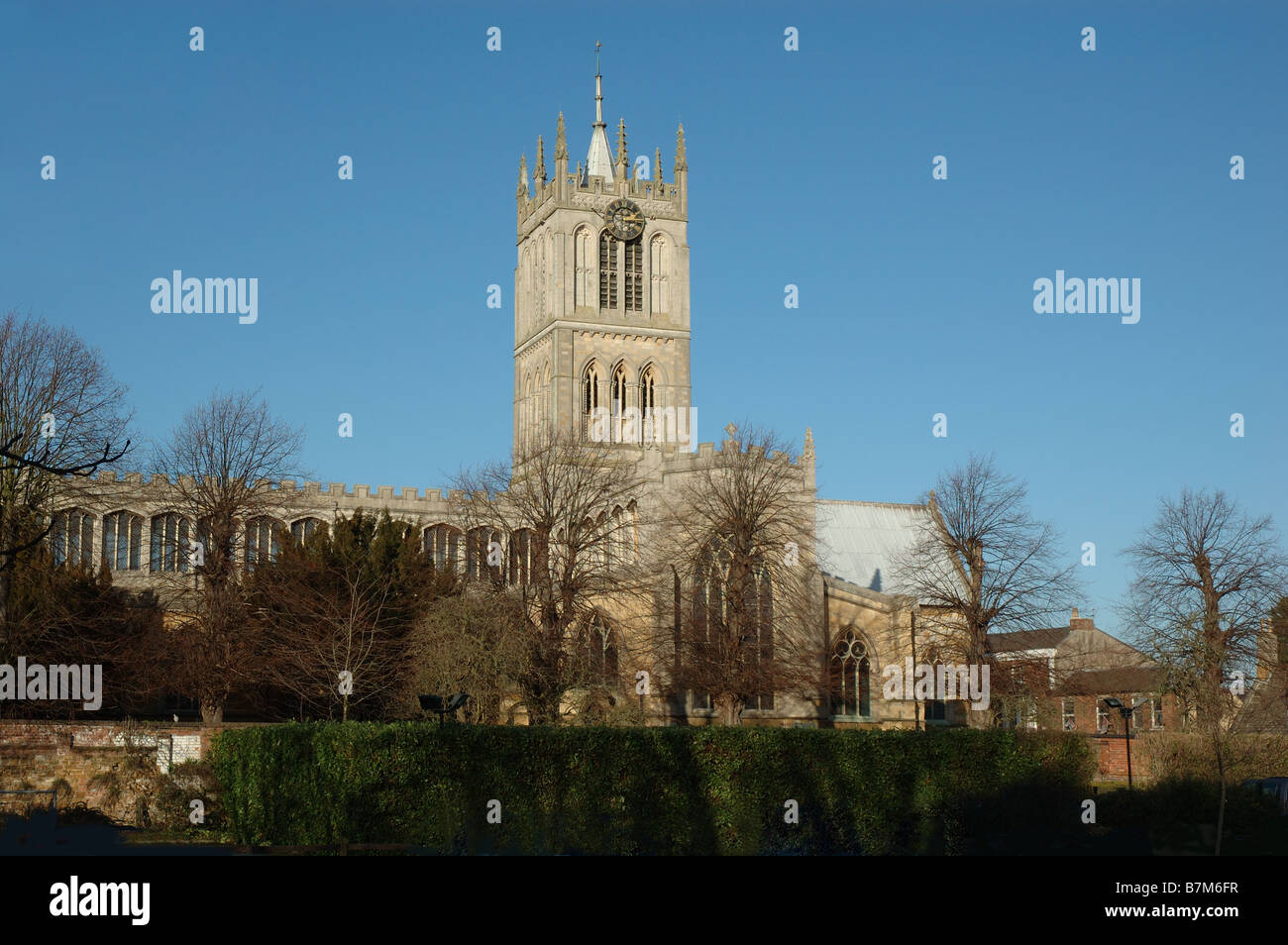 St Marys Kirche, Melton Mowbray, Leicestershire, England, Uk Stockfoto