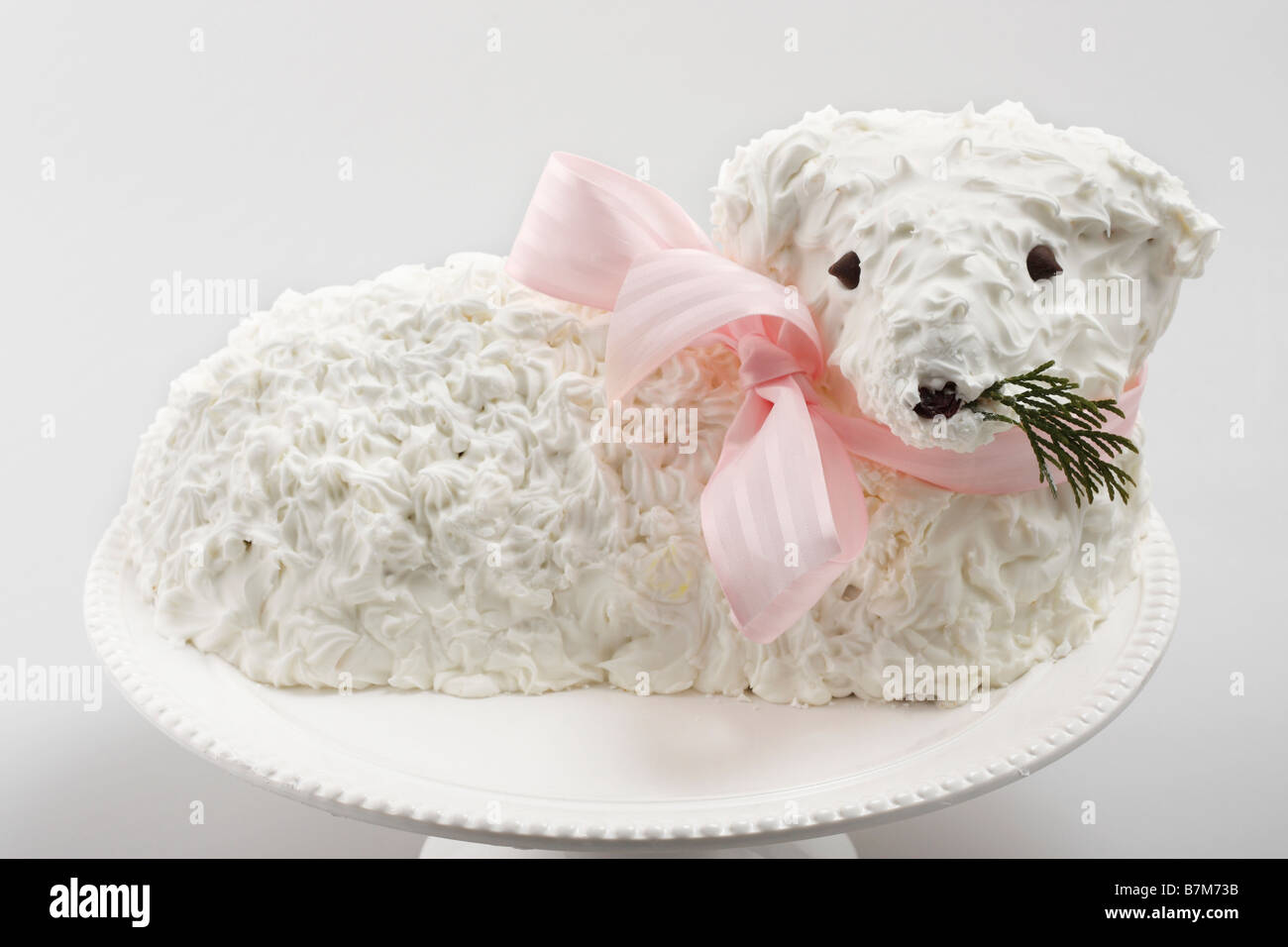 Die Osterferien ein traditioneller süßer Lammkuchen Bilder Bilder Fotos große hohe Auflösung horizontal in den USA Hi-res Stockfoto