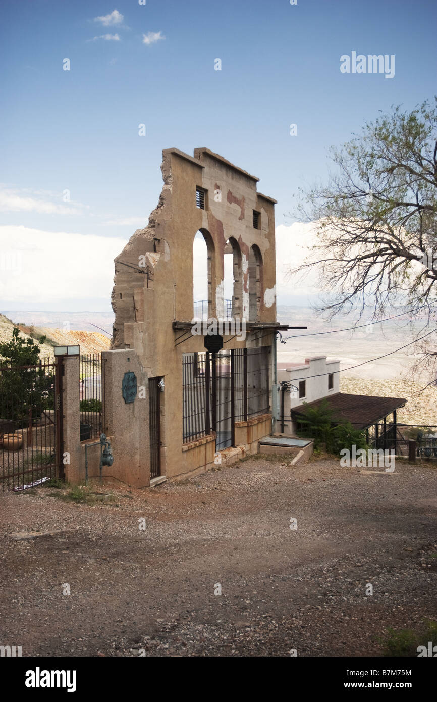 Altbau in Jerome Arizona USA Stockfoto