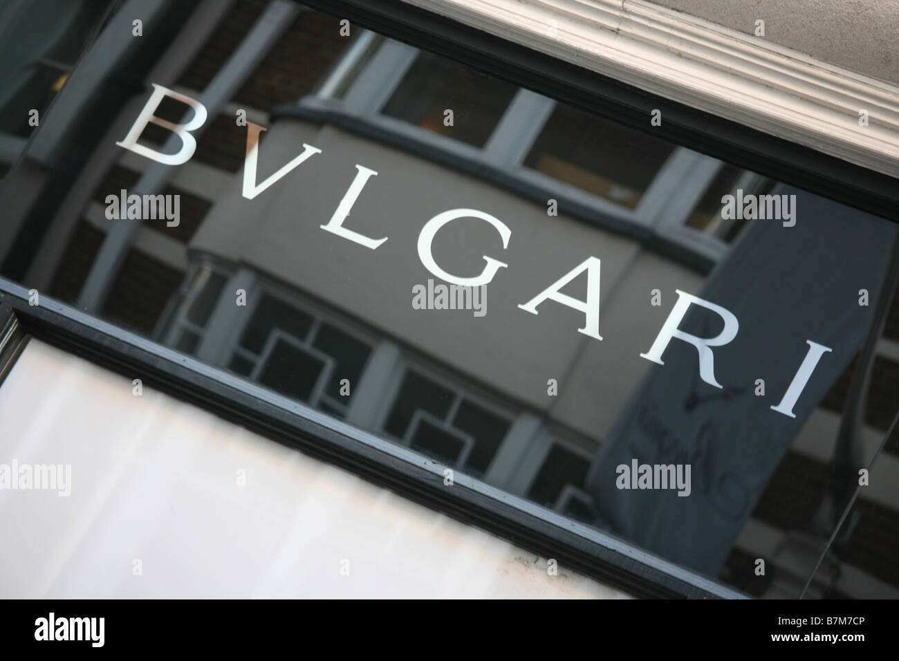 Bulgari Store, Bond Street, London Stockfoto